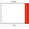 CN1259-*: A4 Folder with Reinforced Coloured Side Tab [75/bx] - Image 5