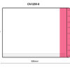 CN1259-*: A4 Folder with Reinforced Coloured Side Tab [75/bx] - Image 9