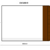 CN1259-*: A4 Folder with Reinforced Coloured Side Tab [75/bx] - Image 11