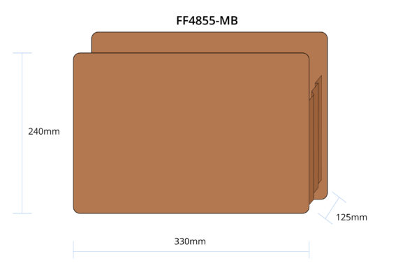 FF4855 : Fortifile Expansion Pocket (12.5cm exp) - Image 3