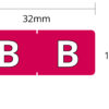 L7701-* : HALF SIZE Alphabetic Labels (Individual letter, 256/pack) - Image 2