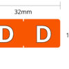 L7701-* : HALF SIZE Alphabetic Labels (Individual letter, 256/pack) - Image 4