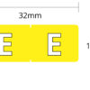 L7701-* : HALF SIZE Alphabetic Labels (Individual letter, 256/pack) - Image 5